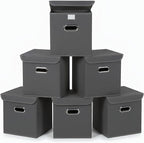 Closet Organizers Fabric Storage Bins With Lids Collapsible Cube Storage Organizer Basket With Handles,Storage Boxes for Clot
