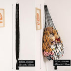 Amdermi Stuffed Animal Hammock Corner Hanging Net for Stuffy Animal Storage Macrame Toy Display Plushie Toy Holder-Perfect fo