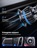 Lamicall for MagSafe Car Mount - [20 Super Magnets] Magnetic Phone Holders for Your Car, Air Vent Phone Holder Car, HandsFree Cell Phone Holder Mount Accessories for Women Men fit iPhone 17 16 Pro Max