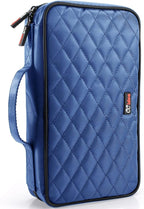 CCidea 96 Capacity CD/DVD Case Holder Portable Wallet Disc Storage Binder for Car, Home, Travel (96-Blue) Specials