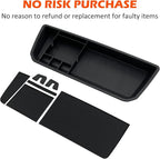 JOJOMARK for VW Atlas and Cross Sport Accessories Dashboard Organizer 2018 2019 2020 2021 2022 2023 Insert ABS Box Storage (Not fit for 2024)