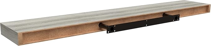 Ballucci Floating Shelf, 36" Wood Wall Shelf with Invisible Brackets for Bathroom, Living Room, Bedroom, Kitchen, Nursery, 6"