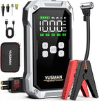 Car Jump Starter with Air Compressor, 9000A 160PSI Jump Starter Pack (All Gas/10.0L Diesel), 12V Battery Jump Starter with