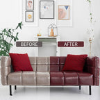Leather Recoloring Balm - Maroon Leather Repair Kit for Furniture, Dye, Recolor, Renew, Repair & Restore Aged, Faded, Cracked