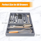 Kitchen Silverware Drawer Organizer and Storage Organizador Small De Cucharas y Tenedores Cubiertos Para Gavetas Cocina Para 