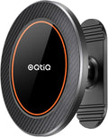 OQTIQ for MagSafe Car Mount - 17 N54 Magnets, 360° Rotation Magnetic Phone Holder for Dashboard, Compact & Space-Saving, Compatible with iPhone 17/16/15/14/13/12