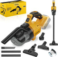 Cordless Vacuum for DE-Walt 20V Battery, 5-in-1 Handheld Electric Vacuum Cleaner with 500W Powerful Motor, 46 CFM Portable Ha