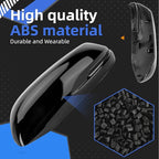 Driver Side Mirror Cover Replacement for Honda CRV 2017 2018 2019 2020 2021 2022 - Left Side Mirror Covers, Rear View Mirror Cap Accessories Black, With Lamp