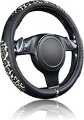 Flying Banner car Steering Wheel Cover Gel Massage Velvet Cool Warm Universal Size 15 inches SUV Truck Anti Slip Odorless Sum