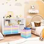 ShellKingdom Storage Bins, Foldable Fabric Storage Cubes And Cloth Storage Organizer Drawer For Closet And Toys Storage, 6 Pa