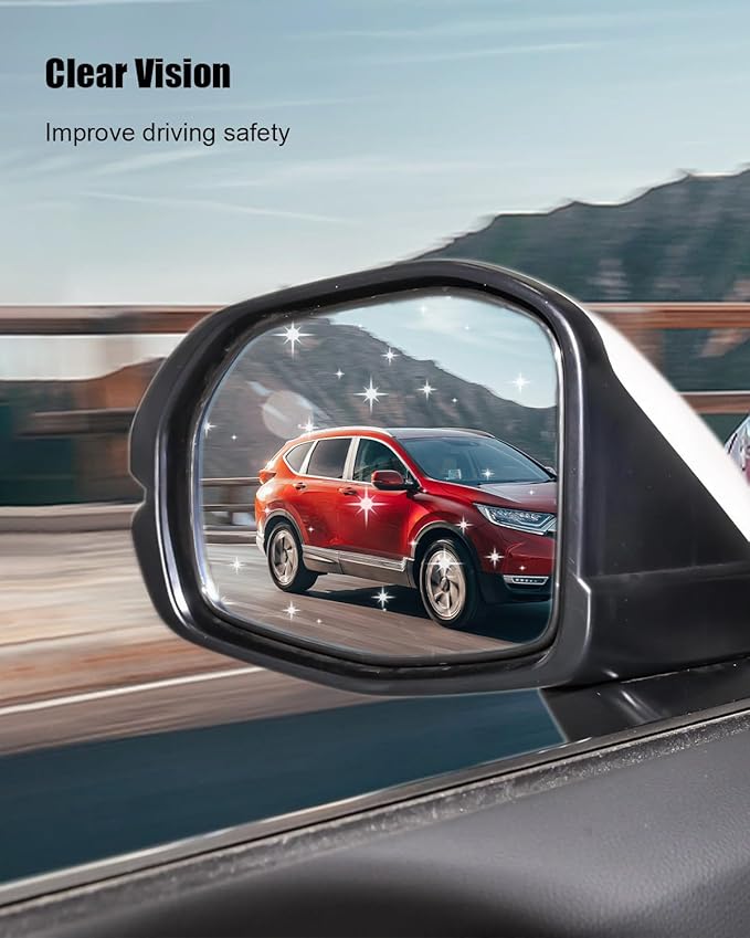 Driver Side Heated Mirror Glass Fit for Honda CR-V CRV 2023-2025 EX EX-L LX Sport Touring Turbo Hybrid-Sport, Left Rear View Mirror Glass, Quickly Defogging to Maintain Clear Visibility
