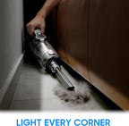 Cordless Handheld Car Vacuum Cleaner for Car Interior, Strong Suction Portable Vacuum for Pet Hair & Quick Home Cleaning, Rec