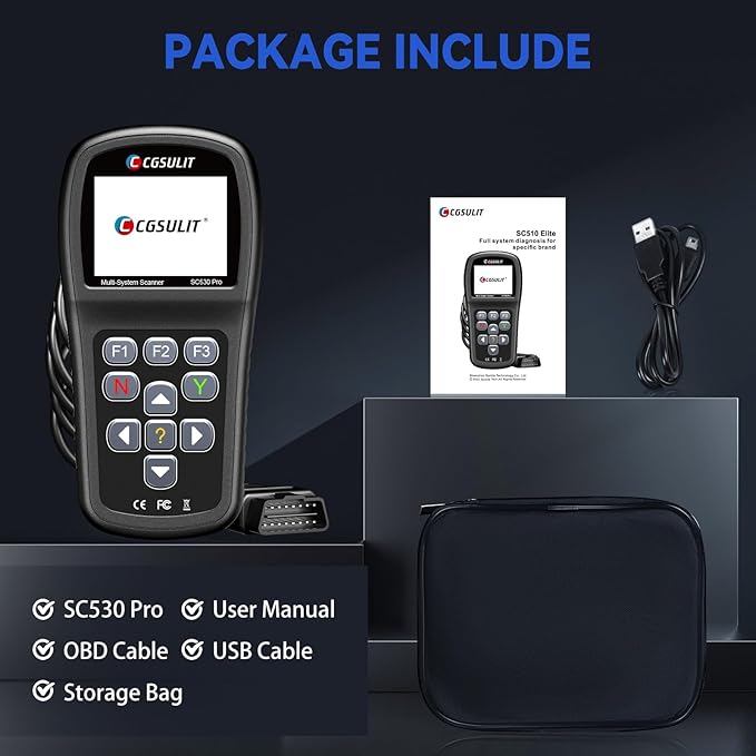 OBD2 Scan Tool for Ford Lincoln Mercury Vehicles, All Systems Diagnostic Scanner Transmission Live Data ABS SAS EPB Car Code