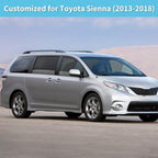 Sienna Specific Side Window Sun Shades, 2013-2018 Vehicle Interior Shade for Baby Mesh Covers, Breathable, UV Protection and Heat Insulation (Sienna (2013-2018), Front+Rear side-4pcs)