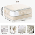 DIMJ Bundle of 12 Pack Drawer Organizer & 8 Pack Clothes Storage Bag