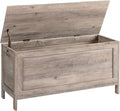 HOOBRO Toy Box, Retro Wooden Look Storage Chest with Safety Hinge, Entryway Storage Bench Supports 220 lb, 39.4 x 15.7 x 18.9