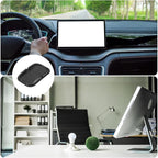 HARFINGTON 2pcs Car Dashboard Anti-Slip Mat 6" x 4" Universal Sticky Dash Pad Washable Reusable Car Non-Slip Mats for Phone K