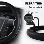 Steering Wheel Cover for Ford F150 2009-2014/ Ford Expedition 2015-2017, Car Steering Wheel Cover Protector Accessories for Ford (Black)
