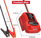 Jump Starter Adapter for Craftsman 20V V20 Battery, 11AWG 30A Auto Booster Cables, Portable Car Jump Starter for Up to 3.5L Engine, 12V Emergency Jump Box Using Power Tool Battery
