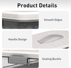 Citylife 3-Tier Medicine Cabinet Organizer,Medicine Cabinet First Aid Kit with Handle,Portable Multi-Purpose Storage Box Suit