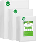 Syntus Vacuum Sealer Bags, 300 Gallon 11" x 16" and Quart 8" x 12" and Pint 6" x 10" Commercial Grade PreCut Bag, BPA Free Fo