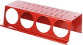 Wall Control Pegboard Spray Can Holder Bracket and Aerosol Can Organizer Pegboard and Slotted Tool Board - Red
