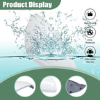 Front Right White Exterior Mirror Covers, Fit for Chevy Cruze 2017 2018 2019 Passenger Side Door Rearview Mirror Cover Caps
