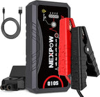 NEXPOW Car Jump Starter 2026 Upgraded Car Battery Jump Starter Pack 3000A Peak for Up to 9.0L Gas and 7.0L Diesel Engine 12V