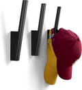 Ozueccr Hat Hook for Baseball Caps – Wall Mounted Vertical Hat Holder, Multi-Purpose Wall Hook, Closet Cap Organizer, Sturdy 
