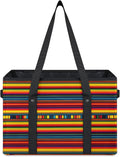 Reusable Grocery Bags Heavy Duty Shopping Bags Foldable Large Tote Bags with Long Handles & Hard Bottom