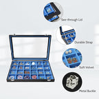 Stratalife Earring Organizer Jewelry Tray with See-through Lid Jewelry Holder Organizer Jewelry Organizer Box Jewelry Storage