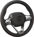 HOTOR Car Steering Wheel Cover - Universal Car Accessory for Diverse Cars, Durable Leather Cover with Anti-Slip Lining, for S