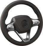 HOTOR Car Steering Wheel Cover - Universal Car Accessory for Diverse Cars, Durable Leather Cover with Anti-Slip Lining, for S