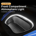 Frunk LED Light Strip for Tesla Model 3 2024 2025 2026 - Waterproof & Easy Installation Interior Lighting Bar with Flexible Silicone, Frunk Ambient Lighting Accessories (DC 15V, Cool White)