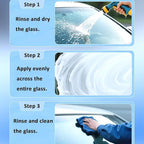 Car Glass Cleaner Spray, 2026 New Car Oil Film Cleaner, 3.52 oz Glass Guard, Upgrade Windshield Cleaner, Glass Cleaning Board
