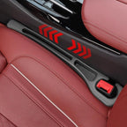 Car Seat Gap Filler Organizer Universal for Car SUV Truck Accessories Seat Gap Plug Blocker with Storage Slot Black 2 Pack