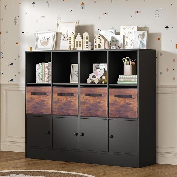 ShellKingdom Storage Bins, Foldable Fabric Storage Cubes And Cloth Storage Organizer Drawer For Closet And Toys Storage, 2 Pa