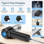 Portable Handheld car Vacuum Cleaner, 16000PA Vacuum Suction, Equipped with Two high-Efficiency Filters, Used for Cleaning ca