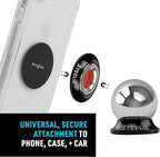 Nite Ize Steelie Orbiter Dash Kit - Magnetic Dashboard Phone Mount - Easy-to-Use & Durable Cell Phone Car Holder