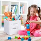 artsdi 13x13x13 storage cube bins(Set of 8)Fabric storage cubes with 8 Labels Window Cards & a Pen,storage cubes 13x13, stora