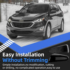 Driver Side Mirror Cover Replacement for Chevrolet Equinox 2018 2019 2020 2021 2022 2023, for GMC Terrain 2018-2023 - Left Side Mirror Covers, Rear View Mirror Cap Accessories Black