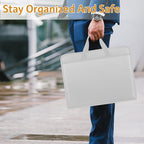 onvvippiv File Organizer Fireproof Expanding Accordion File Folder with Zipper Labels13 Pockets Document Organizer Holder Sto