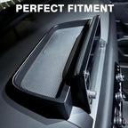 Muslogy for Pilot Dash Storage Tray Insert Behind Screen Center Console Organizer Interior Accessories Compatible with Honda Pilot 2023-2025 Sport EX-L TrailSport Touring Elite(Brown) Won't fit 2026