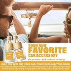 HoogaLife Car Air Freshener Diffuser 2 Pack Hanging Spiced Pumpkin Car Air Freshener for Women 45+ days Long Lasting Fragranc