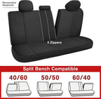 YGL Car Seat Covers for Full Seats,Waterproof Seat Covers for Cars,Durable Neoprene Car Seat Protectors,Interior Covers for C
