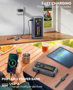 Car Jump Starter 7000A Car Battery Jump Starter Portable Pack for Up to All Gas and 10.0L Diesel Engine 12V Jump Box, Jump
