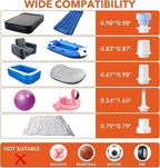 36 Pack Vacuum seal bags for clothing With Coldless Pump,Vacuum Storage Bags, Space Saver Sealer Bags, Pillows, Comforters, B