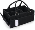 XUANGUO Baby Diaper Caddy Organizer for Girl Boy Large Nursery Storage Bin Basket Portable Holder Tote Bag for Changing Table