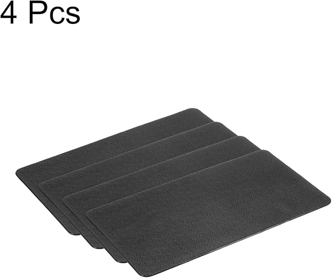 HARFINGTON 4pcs Car Dashboard Anti-Slip Mat 10.6" x 6" Universal Sticky Dash Pad Washable Reusable Car Non-Slip Mats for Phon