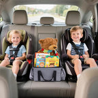 Smof Car Organizer- Car Seat Organizer for Front Seat Back Seat Between Seats, Foldable Car Storage Organizer for Kids Adults